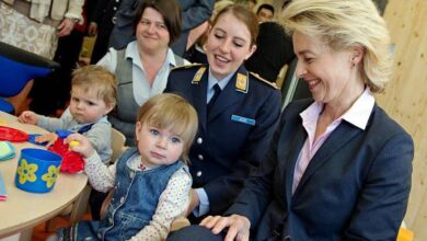 von der leyen kinder berufe
